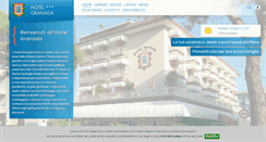 Desktop Screenshot of hotelgranadajesolo.it